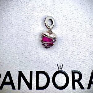 Pandora Pink Heart Charm New Authentic